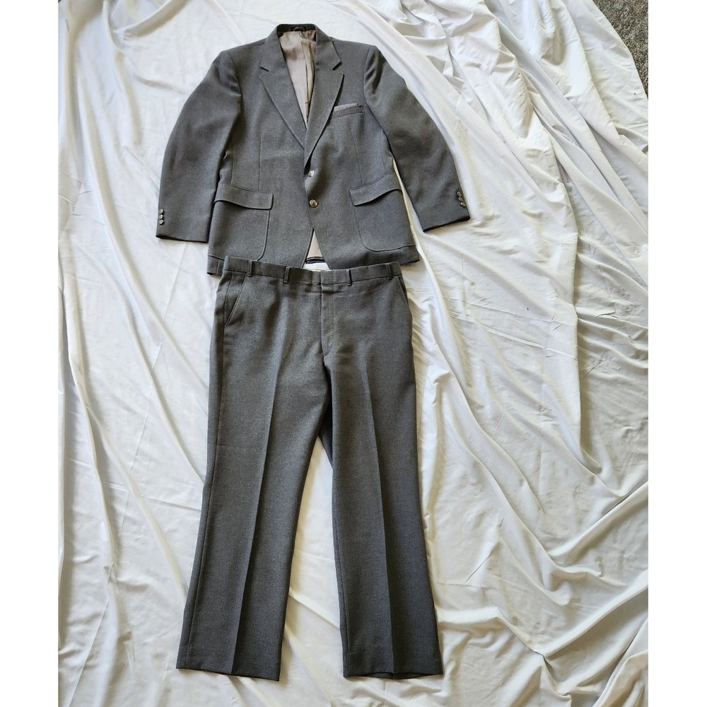 Suits & Blazers | 9s Gray Two Button Suit | Poshmark